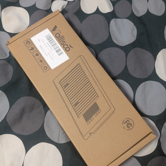 Vallisco White Vent Fan with Remote - Picture 8 of 8